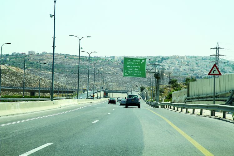 כביש 443 (צילום: ארנון בוסאני)