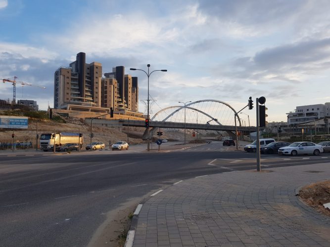 כביש 3 לכיוון תל אביב (צילום: דוברות עיריית מודיעין מכבים רעות)