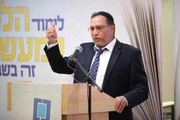 הרב בן ציון אלגאזי, ראש מכון צורבא מרבנן (צילום: צורבא מרבנן)